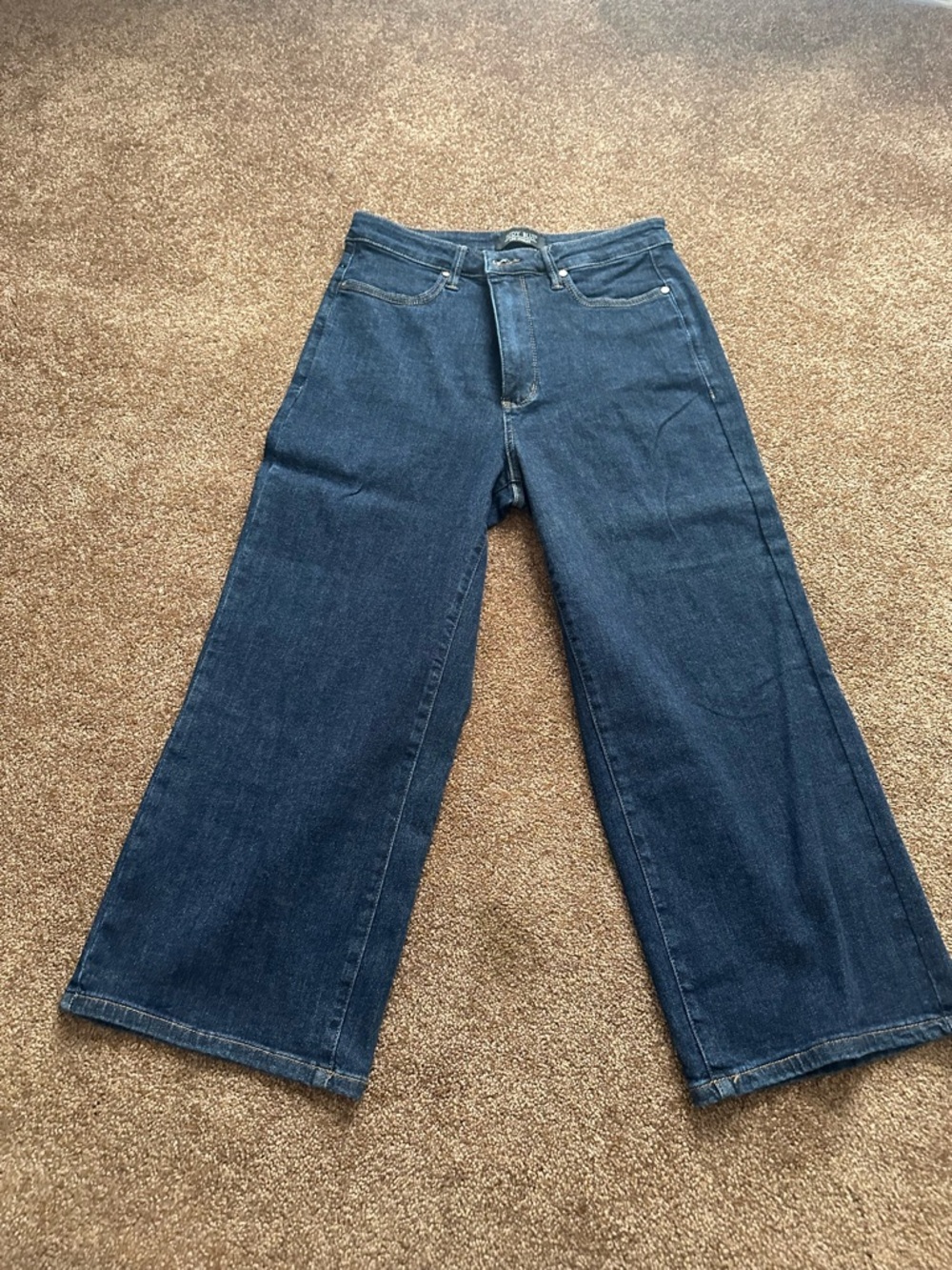 Judy Blue Dark Indigo Wide-Leg Jeans